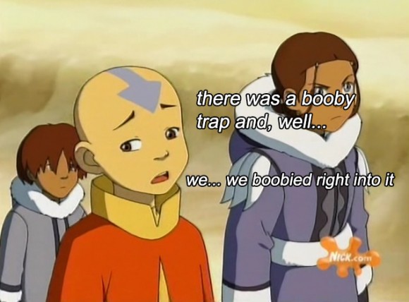 boobied right into it