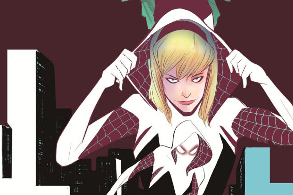 Gwen Stacy is Spider-Woman in an issue of the new Marvel alternate universe...