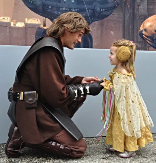 cute padme anakin cosplay