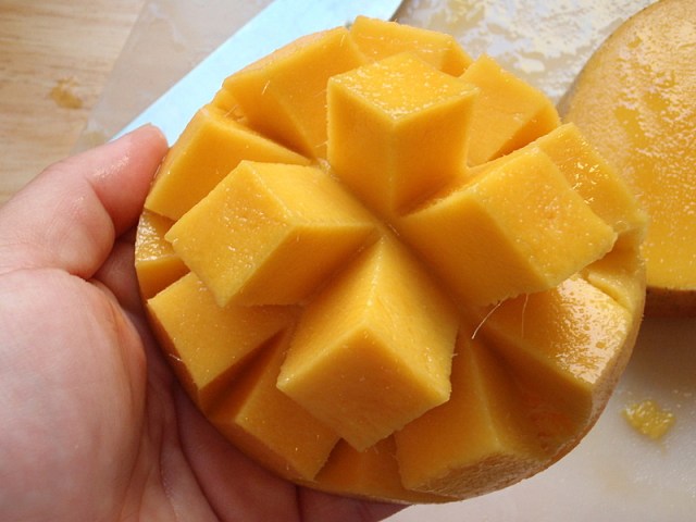 Sliced Mango