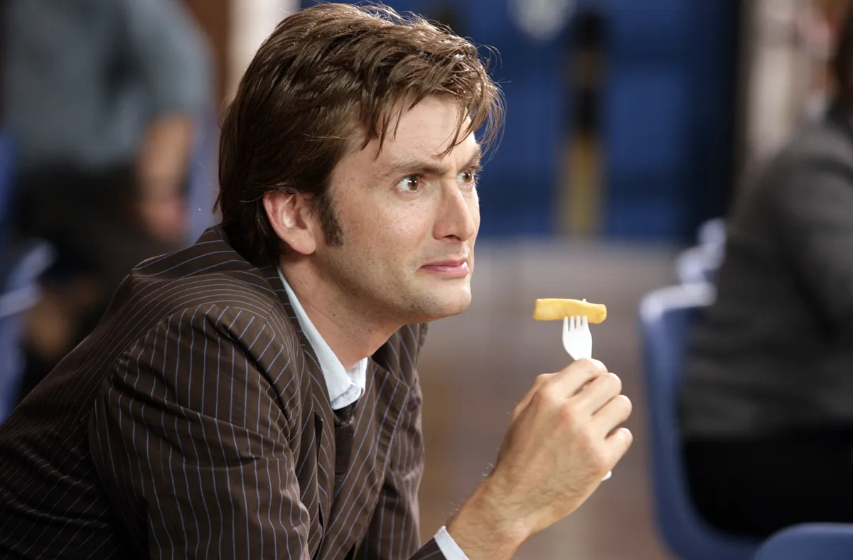 Episode 203 -- Pictured: David Tennant as The Doctor -- SCI FI Channel