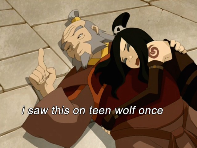 teen wolf lazy iroh