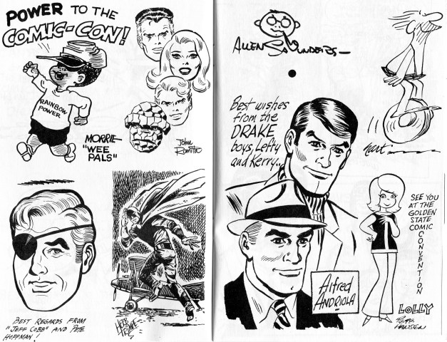 Sample inside page of the 1970 program