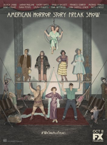 ahs freak show cast