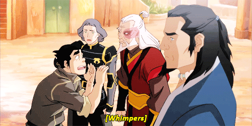 Bolin demonstrates the fandom reaction to Zuko showing up in this season.