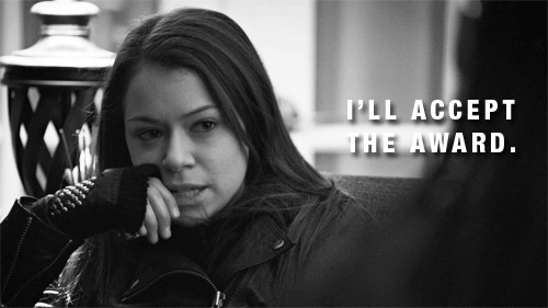 i'll accept the award