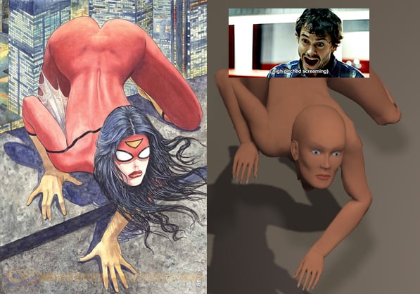 mm spider-woman 3d featured