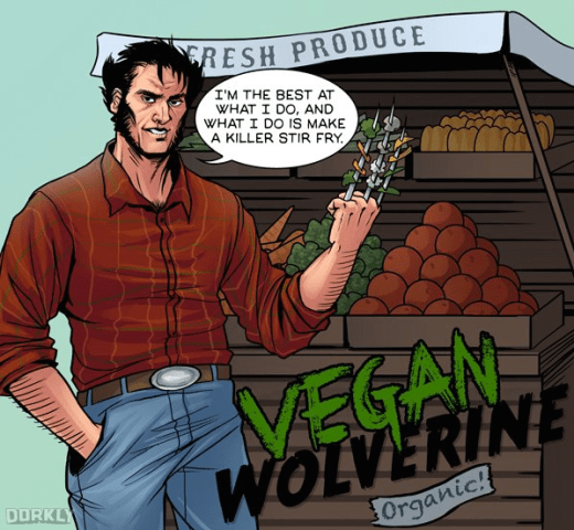 vegan wolverine