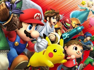 Smash Bros. for 3DS character art.