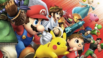 Smash Bros. for 3DS character art.