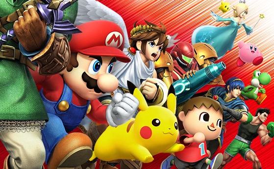 Smash Bros. for 3DS character art.