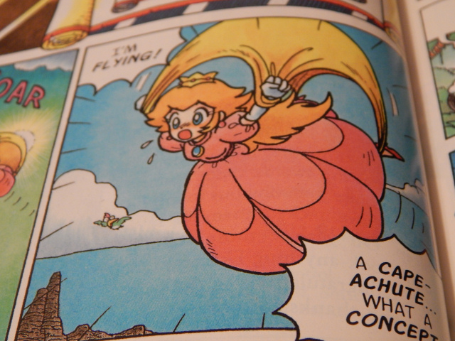 Super Mario Adventures - Peach flying