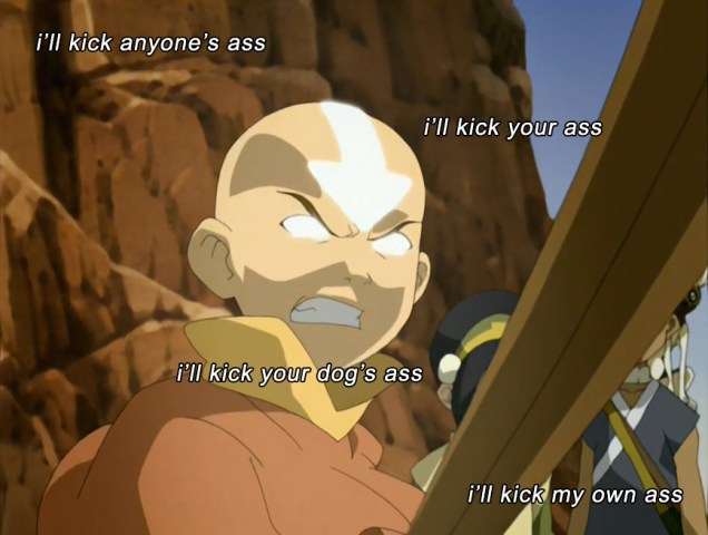 i'll kick my own ass