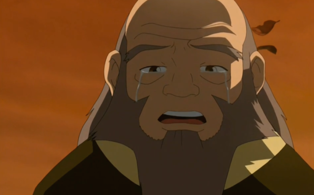 iroh crying