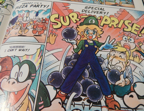 Super Mario Adventures - Peach bomb