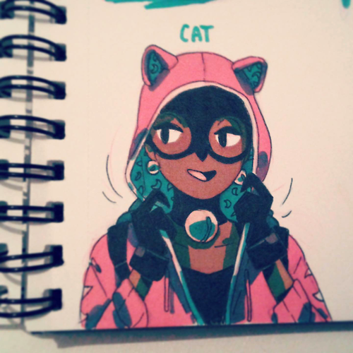 teenage catwoman