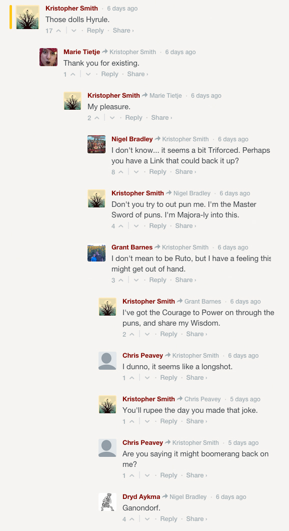 zelda dolll puns 2