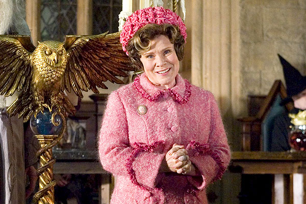 harry potter pink dress lady Dolores Umbridge