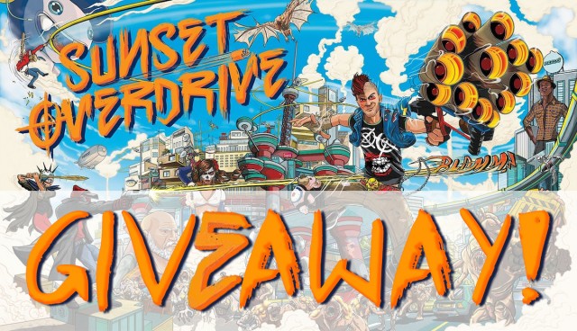sunset overdrive giveaway