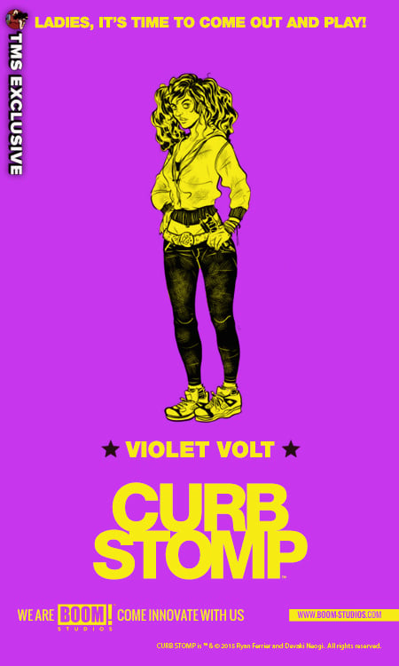 Curb Stomp Digital Promotion Teaser - Violet Volt