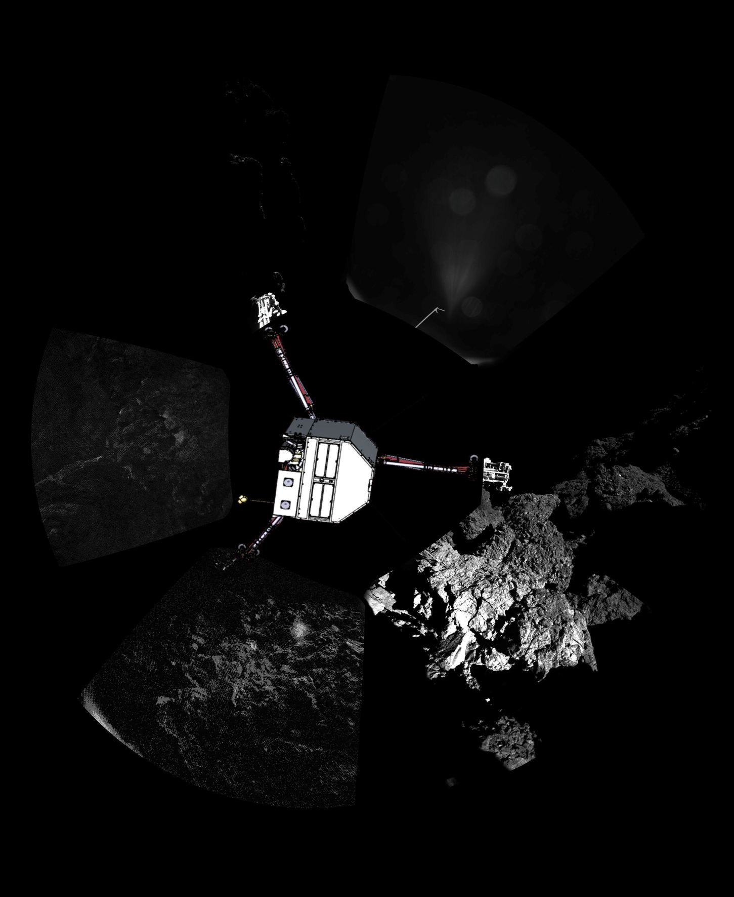 ESA_Rosetta_Philae_CIVA_FirstPanoramic_woLander