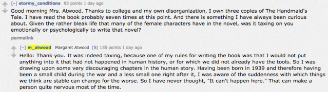 Handmaids Tale Writing Taxing