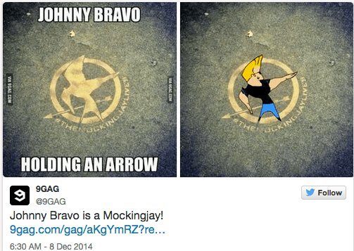 Johnny Bravo Is the Mockingjay | The Mary Sue