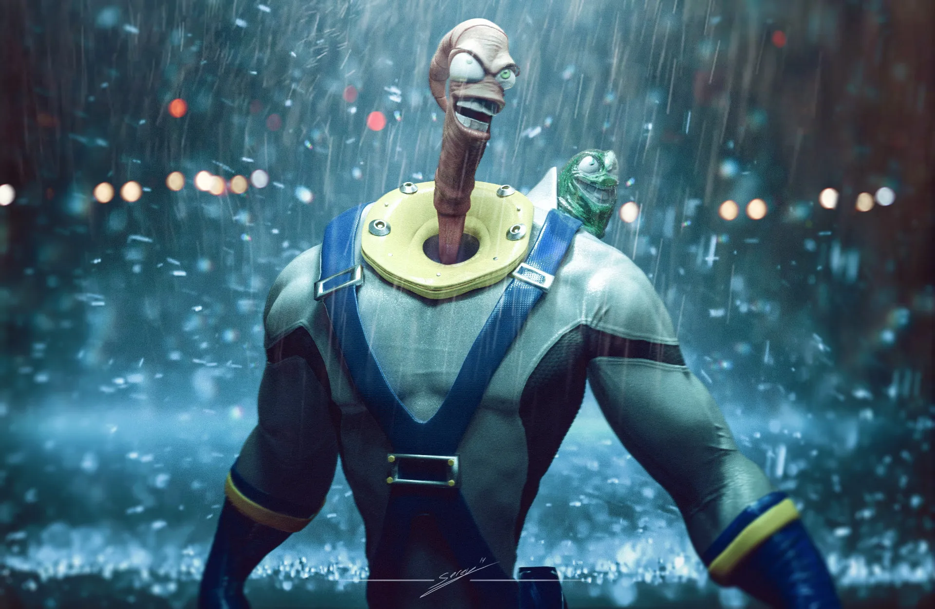 Earthworm Jim Update Is The Gritty Reboot We Really Want The Mary Sue