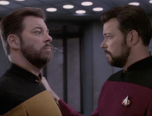 Jonathan Frakes as Riker in Next Generation