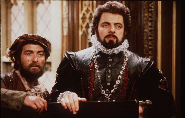 WARNING:  PICTURE SCANNED FOR OVERNIGHT FEATURES BBC TV programme Blackadder