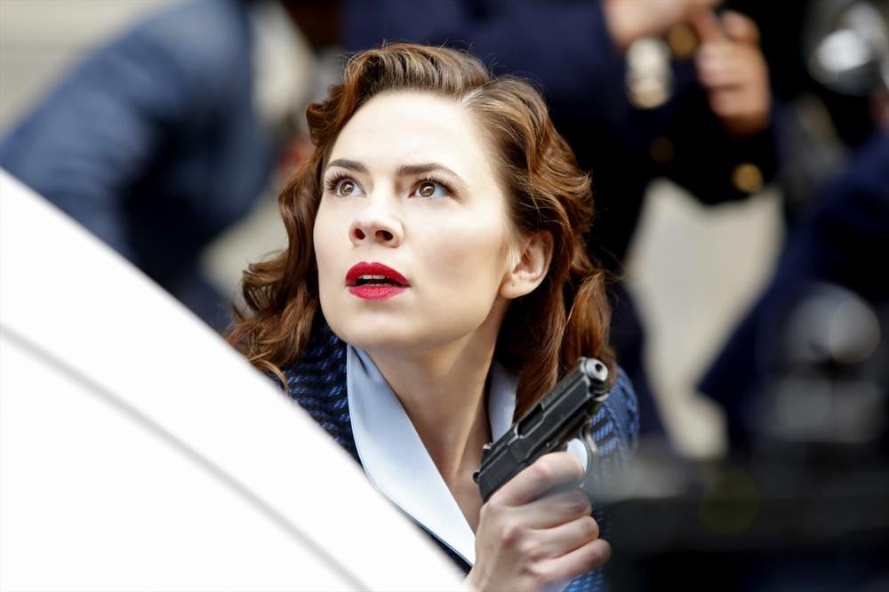 MARVEL'S AGENT CARTER - "Valediction" - Peggy faces the full fury of Leviathan, as Howard Stark makes his return in the explosive season finale of "Marvel's Agent Carter," TUESDAY, FEBRUARY 24 (9:00-10:00 p.m., ET) on the ABC Television Network. (ABC/Kelsey McNeal) HAYLEY ATWELL