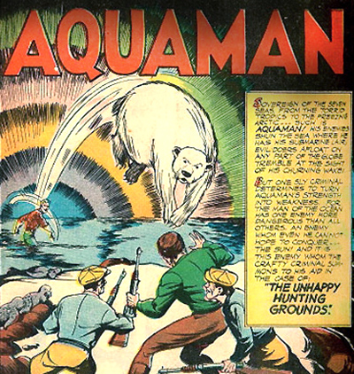 Aquaman Throws Polar Bear