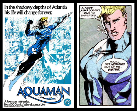 Blue Costume Aquaman