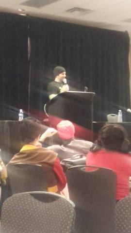 " ... and that was my first taste of maniacal laughter."  -- Brad Swaile on voicing Quatre from Gundam Wing