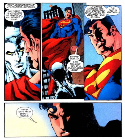 Captain Atom VS Superman Believe