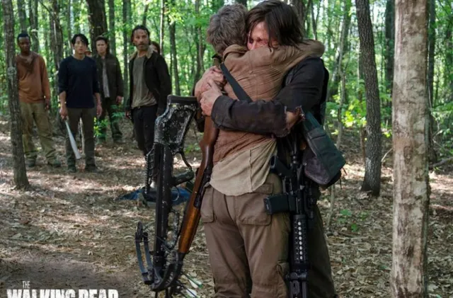 Carol and Daryl after Terminus