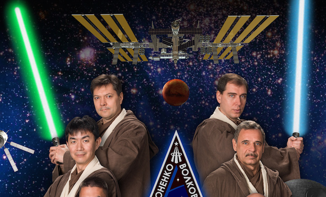 NASA International Space Station Expedition 45 Jedi Poster The Mary Sue