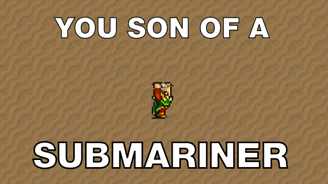 Son of a - submariner?