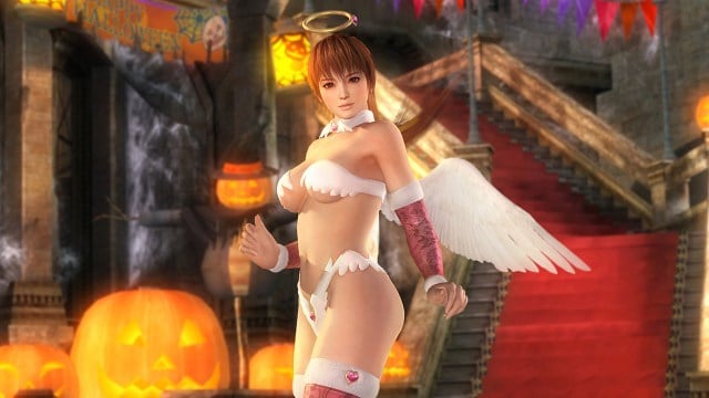 Kasumi's "Angel" costume, #34 from the "Halloween Costume 2014" pack