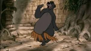 Baloo, the ultimate party animal.
