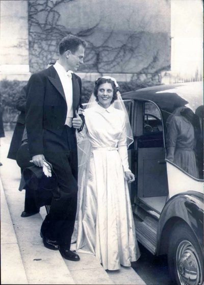 Bryce and Cecile’s Wedding, Paris, 1951