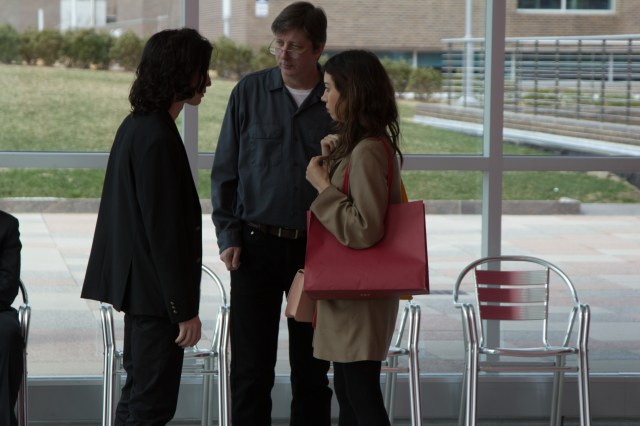 Dir. Hal Hartley with Liam Aiken and Aubrey Plaza - copyrighted Possible Films