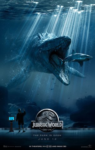 jurassic park shark poster