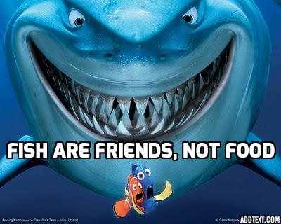 The sharks in The Little Mermaid did not take the pledge.