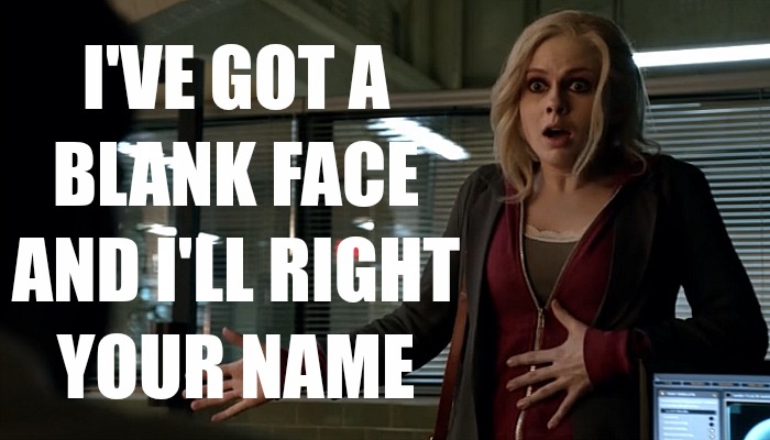 iZombie - Blank Face