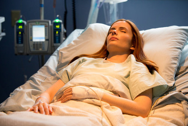 GRIMM -- "Bad Teeth" Episode 201 -- Pictured: Bitsie Tulloch as Juliette Silverton -- (Photo by: Scott Green/NBC)