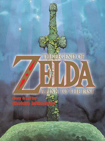 Zelda: A Link to the Past comic by Ishinomori - Cover