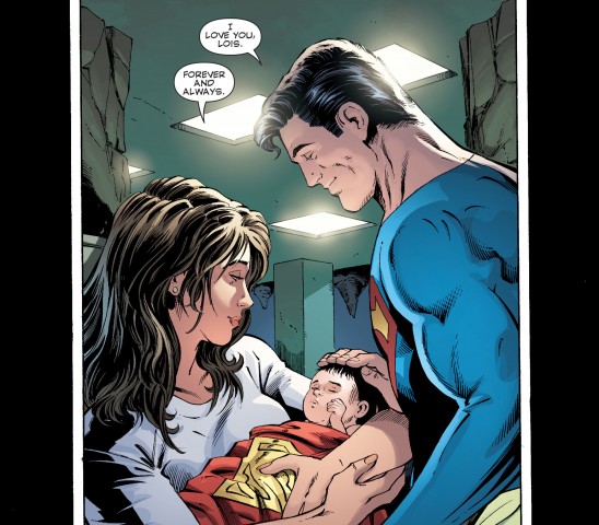 Convergence Superman Lois Child Birth 1