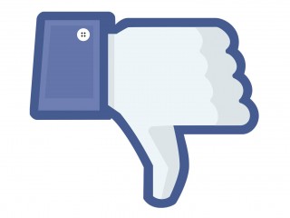 facebook like button upside down. Image: Meta