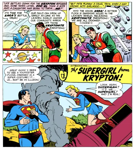 Kara Zor-El First Appearance Supergirl